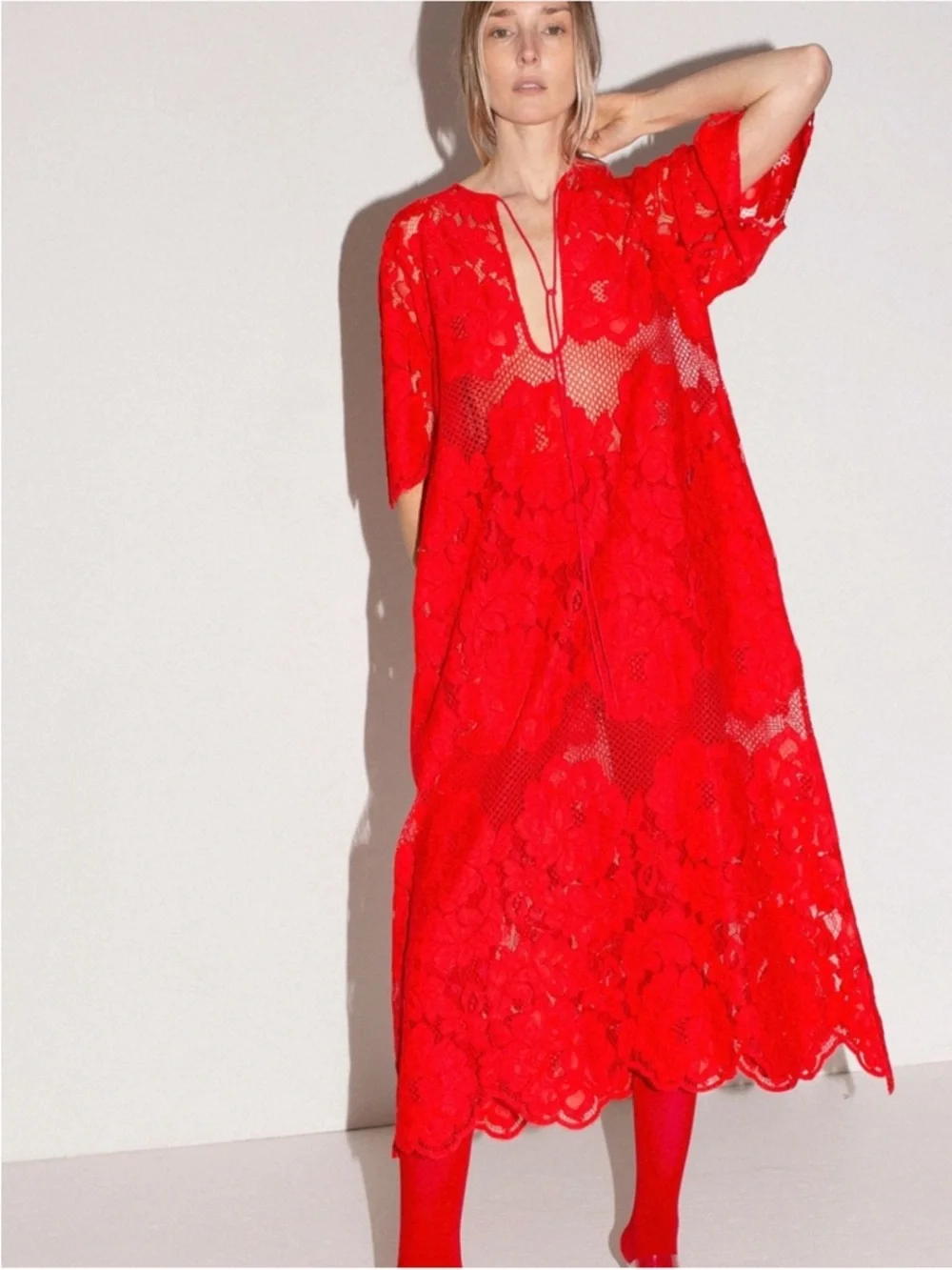 SOLD Mr. Larkin Poppy Lola Dress - Picture 2 of 16